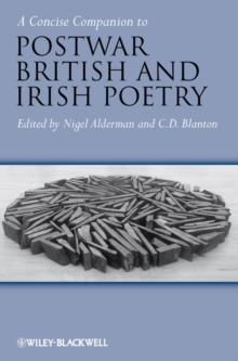 Image for A Concise Companion to Post-War British and Irish Poetry