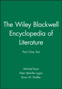 Image for The Wiley Blackwell Encyclopedia of Literature, Part 1 Set