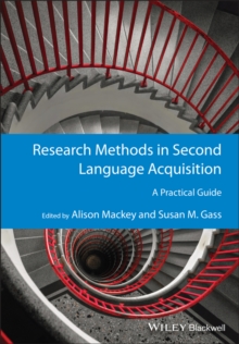 Image for Research Methods in Second Language Acquisition