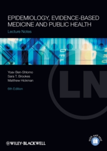 Image for Epidemiology, Evidence-based Medicine and Public Health