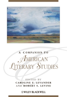 Image for A Companion to American Literary Studies