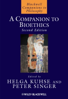 Image for A companion to bioethics