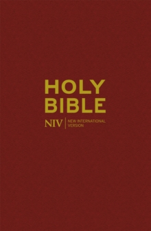 Image for NIV Popular Burgundy Hardback Bible
