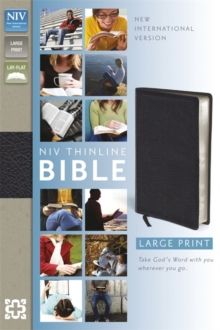 Image for NIV Thinline Large Print Leather Bible