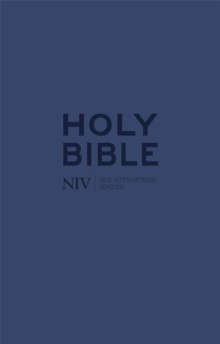 NIV Tiny Navy Soft-tone Bible with Zip