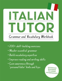 Image for Italian tutor  : grammar and vocabulary workbook
