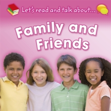 Image for Let's read and talk about ... family and friends