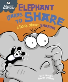 Image for Elephant learns to share: a book about sharing