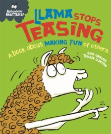Image for Llama stops teasing  : a book about making fun of others