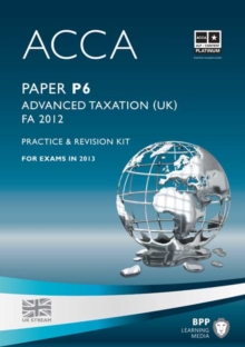 Image for Advanced taxation (UK)  : FA 2012