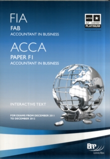 Image for FIA - Foundations of Accounting in Business FAB : Study Text
