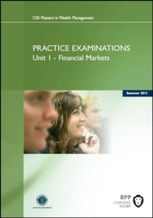 Image for CISI Masters - Unit 1 Financial Markets