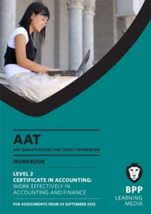 Image for AAT Work Effectively in Accounting and Finance : Workbook