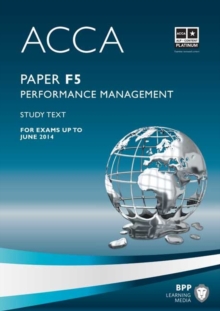 Image for ACCA - F5 Performance Management : Study Text