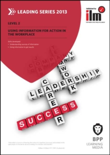 Image for ILM Using Information for Action in the Workplace : Workbook