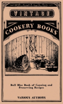 Image for Ball Blue Book Of Canning And Preserving Recipes