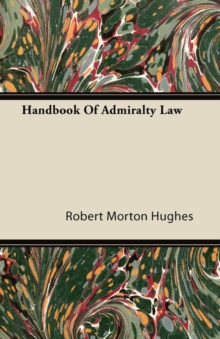 Image for Handbook Of Admiralty Law