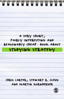 Image for A very short, fairly interesting and reasonably cheap book about studying strategy