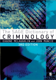 Image for The Sage dictionary of criminology