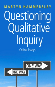 Image for Questioning Qualitative Inquiry: Critical Essays