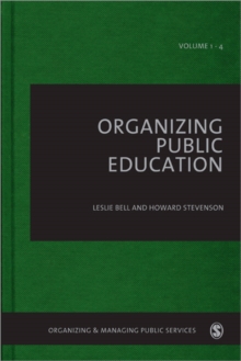 Image for Organizing Public Education