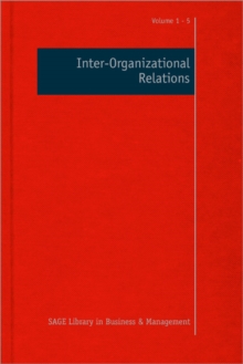 Image for Inter-organizational relations