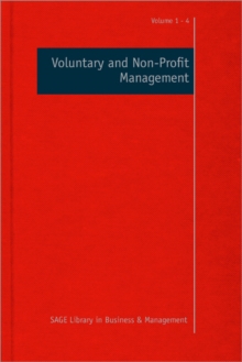 Image for Voluntary and Non-Profit Management