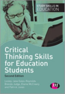 Image for Critical thinking skills for education students