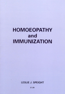 Image for Homoeopathy and immunization