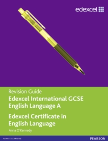 Image for Edexcel International GCSE/Certificate English A Revision Guide print and online edition