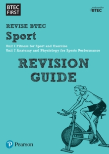 Image for Pearson REVISE BTEC First in Sport Revision Guide inc online edition - 2023 and 2024 exams and assessments