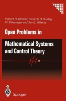 Image for Open Problems in Mathematical Systems and Control Theory