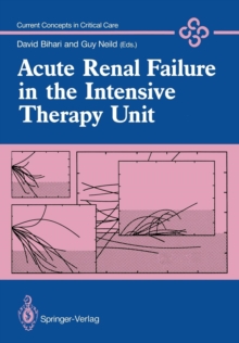 Image for Acute Renal Failure in the Intensive Therapy Unit
