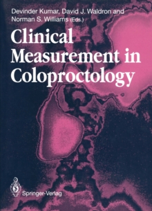 Image for Clinical Measurement in Coloproctology