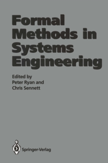 Image for Formal Methods in Systems Engineering