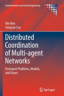 Image for Distributed Coordination of Multi-agent Networks