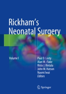Image for Rickham's neonatal surgery.