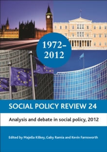 Image for Social policy review.: (Analysis and debate in social policy, 2012)