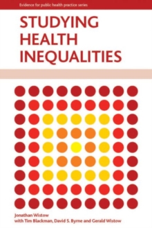 Image for Studying Health Inequalities