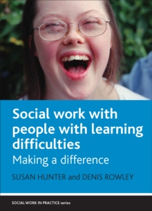 Image for Social work with people with learning difficulties: making a difference