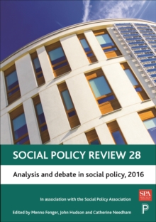Image for Social policy review 28: Analysis and debate in social policy, 2016