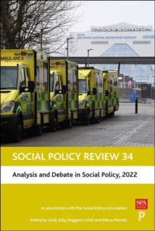 Image for Social policy review34,: Analysis and debate in social policy, 2022
