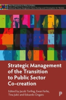 Image for Strategic management of the transition to public sector co-creation