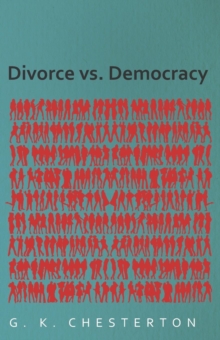 Image for Divorce Vs. Democracy