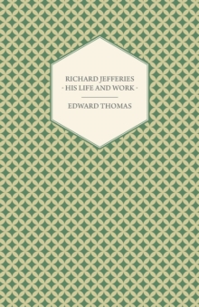 Image for Richard Jefferies - His Life and Work