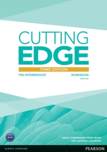 Image for Cutting Edge 3rd Edition Pre-Intermediate Workbook with Key