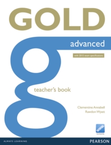 Image for Gold Advanced Teacher's Book