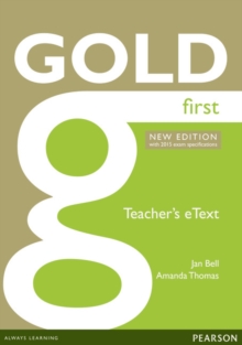 Image for Gold First New Edition eText Teacher CD-ROM