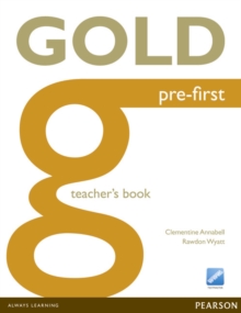 Image for Gold Pre-First Teacher's Book