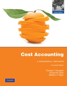 Image for Cost accounting: a managerial emphasis.